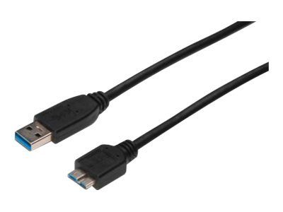 ASSMANN USB Kaabel 1m Must