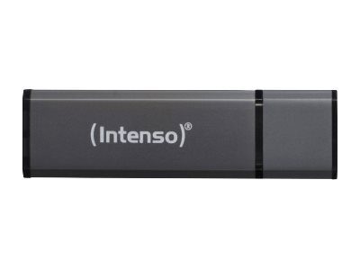Intenso Alu Line 32GB USB 2.0 mälu - must