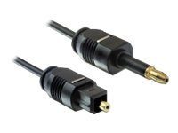 Delock digitaalne audiokaabel (optiline) 2m must