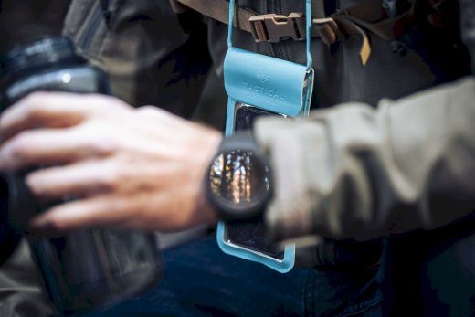 Taktinis atsparus vandeniui telefono dėklas Splash Pouch XXL / asfaltinis