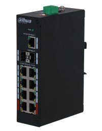 Dahua PFS3211-8GT-120-V2 haldamata Gigabit Etherneti võrgulüliti (PoE) must