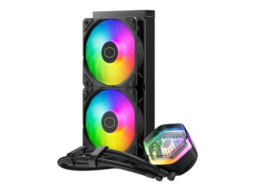 Cooler Master MasterLiquid 240 Atmos ARGB veekülm süsteem 1-pack must 120 mm