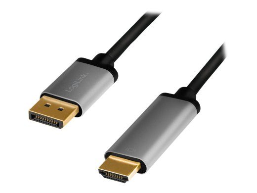 LogiLink Videoadapteri kaabel 2m must