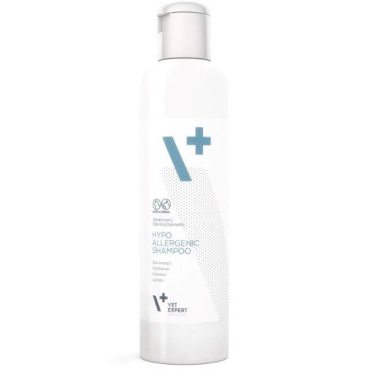 VETEXPERT hüpoallergeenne šampoon koertele ja kassidele - 250ml