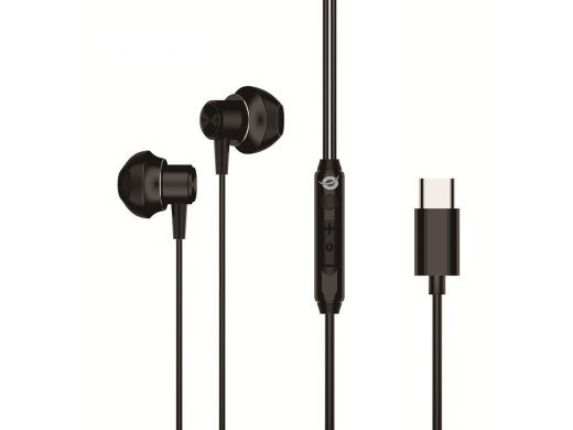 Conceptronic BRENDAN04B Mustad Juhtmega Kõrvaklapid