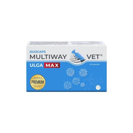 JM SANTE Multiway Vet Duocaps Ulga Max - keeratud kapslid stressi ja ebamugavuse leevendamiseks koertele ja kastele – 60tk