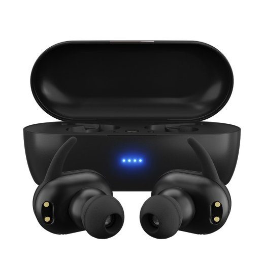 MAXELL MINI DUO juhtmevabad sisest kõrvaklapid laadimiskastiga must