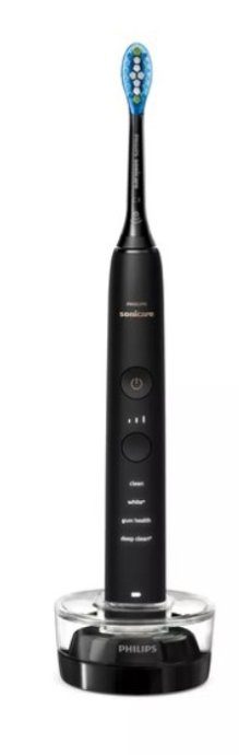 Philips Sonicare DiamondClean 9000 HX9914 dantų šepečiai rinkinys juodas