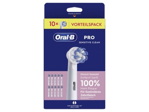 Oral-B Pro Sensitive Clean Harjapead valge, 10 tk.