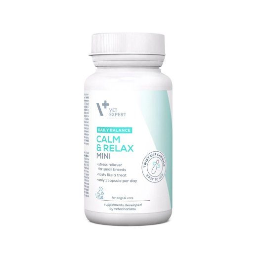 VETEXPERT Calm&Relax Mini - koerte ja kasside toidulisandid - 30 tk