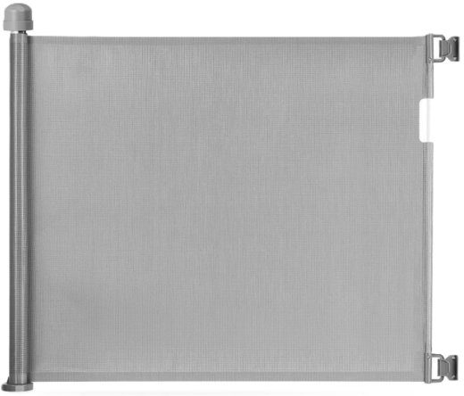 MOMCOZY M21SSAM08 väljutatav turvavärav lastele, 140 cm, hall