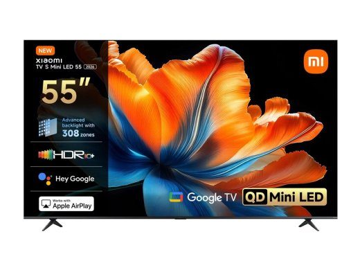 Xiaomi S Mini LED 2026 55 išmanusis TV Google TV 4K UHD tamsiai pilkas