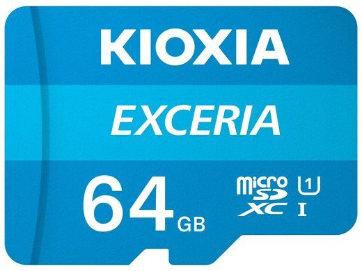 Kioxia Exceria mälukaart 64 MicroSDXC Class 10 UHS-I