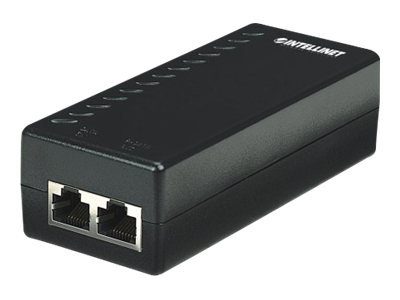 Intellinet Power over Ethernet (PoE) injector, 1 port, 48V DC, IEEE 802.3af vastav, 15.4Watt