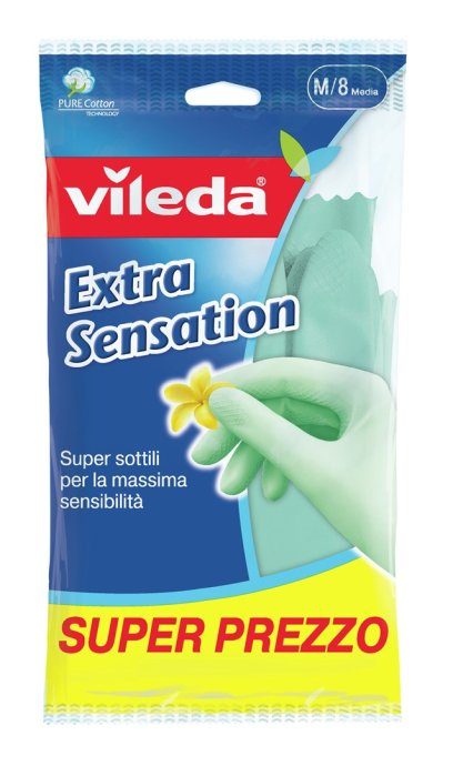 Pirštinės Vileda Extra Sensation „M“