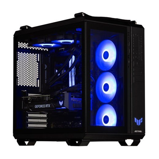 Actina 5901443411857 PC AMD Ryzen™ 7 9800X3D 32 DDR5-SDRAM 2 TB SSD NVIDIA GeForce RTX 5090 Midi Tower Black