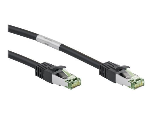 goobay CAT 8.1 SFTP, PiMF 2m võrgukaabel must