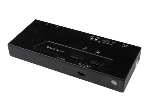 StarTech.com 2x2 HDMI Matrix Lüliti - 4K Ultra HD HDMI Sisend, Automaatne Tuvastamine ja Jada Juhtimine (VS222HD4K)