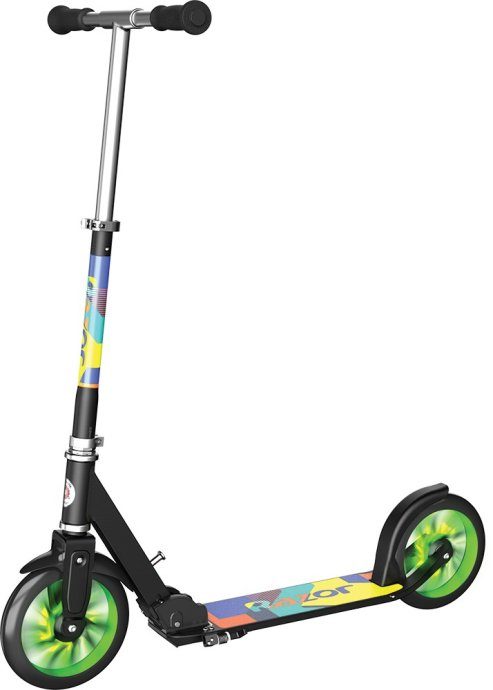 Razor A5 Lux Light-Up Kids Klassikaline tõukeratas Roheline, Multicolour