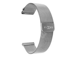 Fixed Mesh Strap with Quick Release 22mm for Smartwatch Silver