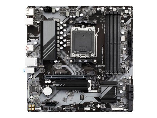 Gigabyte A620M GAMING XG10 Töötluse perekond AMD Töötluse pesa AM5 DDR5 DIMM Mälu paigad 4 Toetatud kõvaketta liidesed SATA, M.2 Arv