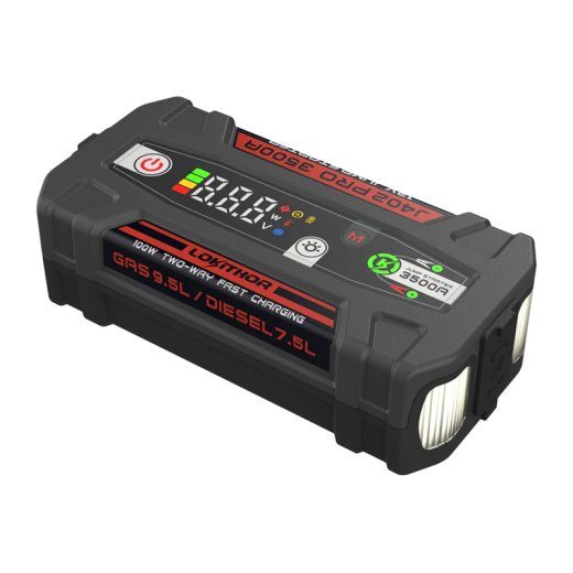 LOKITHOR J402 PRO 88.8 Wh 3500 A startija