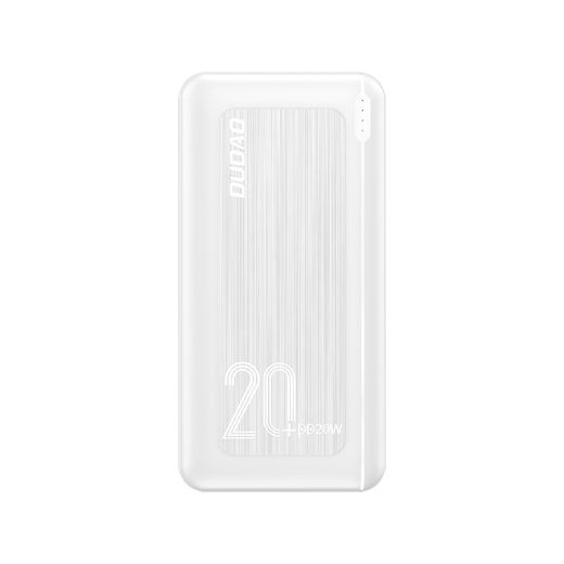 Dudao K12PQ+ 20000mAh 20Watt võimsuspanda, valge