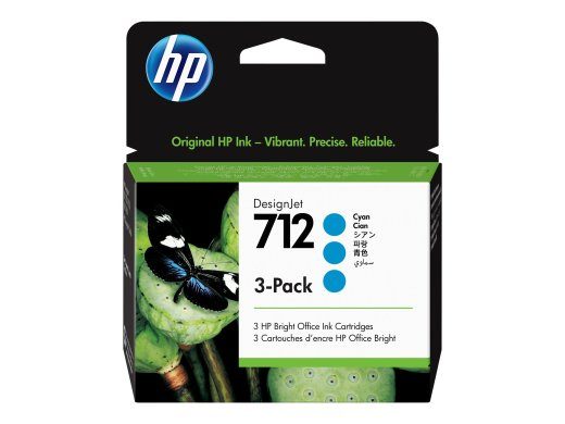 HP 712 tsüaan tint 3ED77A