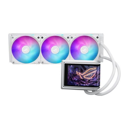 Asus ROG RYUO IV 360 ARGB Wht - kõik-ühes veijahutus, 12 cm (valge)