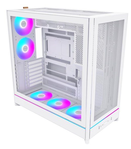 Korpus MONTECH HS01 PRO MidiTower Mitte kaasas ATX MiniITX Värv Valge HS01PRO(W)