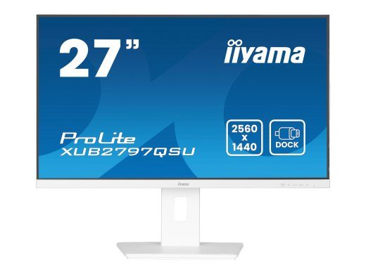 iiyama ProLite XUB2797QSU-W2 27 IPS 2K (2560 x 1440) HDMI DisplayPort 100Hz