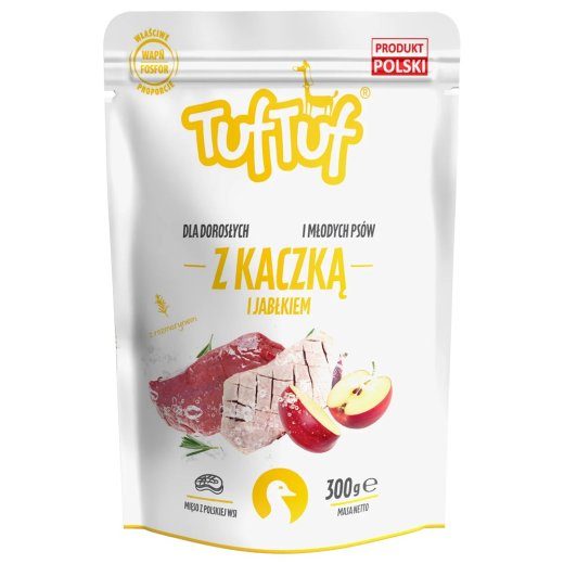 TUF TUF Duck with apple - niiske koeratoit - 300g