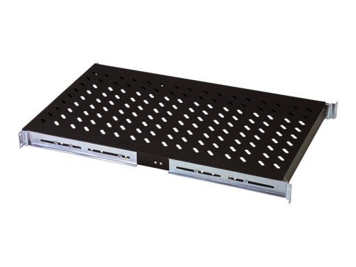 Digitus laiendatav riiul 483 mm kappidele DN-19 TRAY-2-1000SW Must