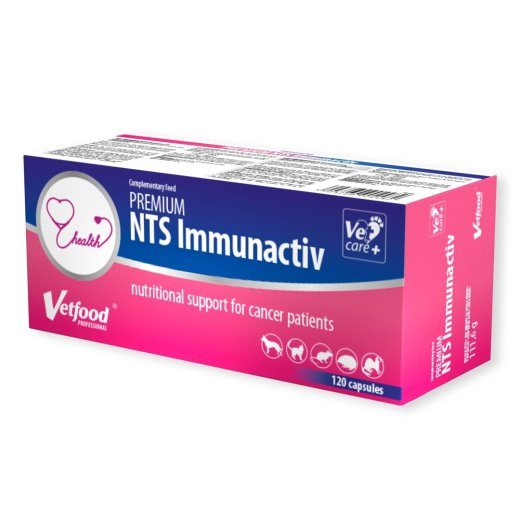 VETFOOD Premium NTS Immunactiv Supplements for Dogs and Cats - 120pcs