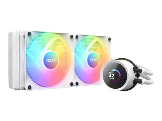 NZXT Kraken 240 RGB veejahuti 1-pack valge 120 mm