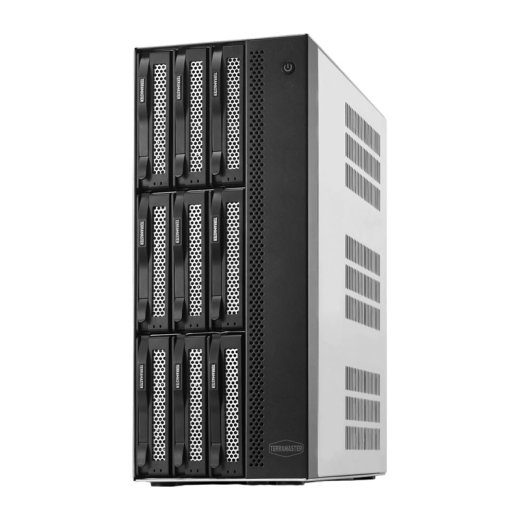 TERRAMASTER T9-500 Pro NAS failiserver: Intel Core i7-1255U, 16GB RAM, 9 pesa