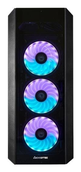 KORVUS CHIEFTEC ATX/micro ATX/Mini-ATX Must Midi Tower PC GL-03B-UC-OP