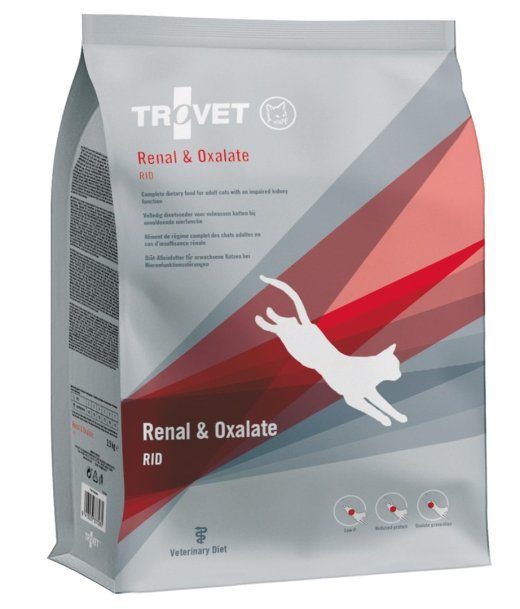 TROVET Neerupealise & Oxalate RID - kuiv kattekaste 2,5kg