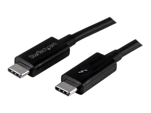 StarTech.com 1m (3.3ft) Thunderbolt 3 kaabel, 20Gbps, 100W PD, 4K video, Thunderbolt-sertifitseeritud, ühildub TB4/USB 3.2/DisplayPortiga Thunderbo...