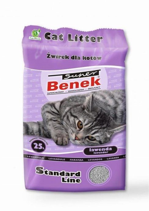 Certech Super Benek Standard Lavender Kassikujulis 25 l (20 kg)