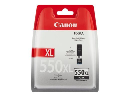 CANON 1LB PGI-550XL PGBK tindikassett must standardmaht 500 lehte 1tk XL