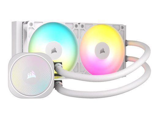 CORSAIR Nautilus 240 RS ARGB jahutussüsteem 1-pack Valge 120 mm