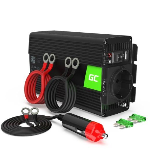 Green Cell INV16 auto laadija/inverter 500 W Must