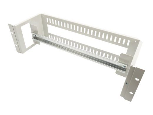 DIGITUS Professionaalne DN-19-DIN-3U DIN-reil montääžikomplekt hall