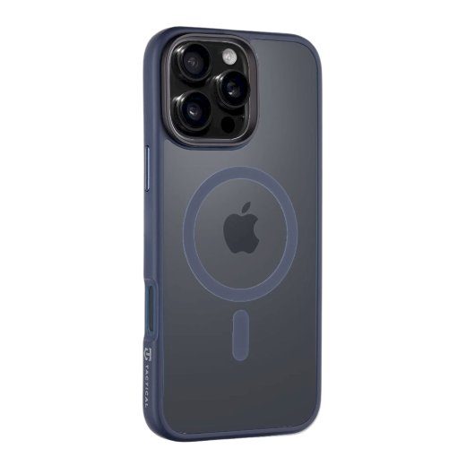 Taktikaline MagForce Hyperstealth kaitseklaas iPhone 16 Pro Max jaoks / sügavsinine