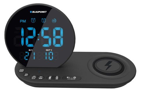 Blaupunkt CR85BK digitaalne äratuskell, must