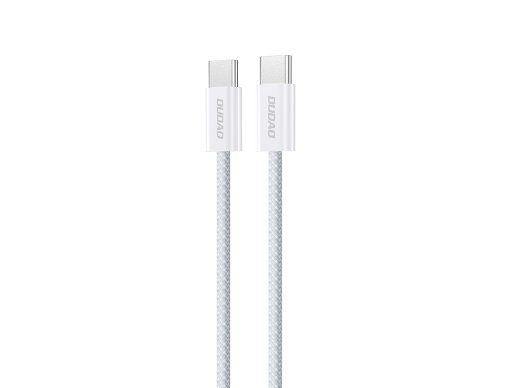 Dudao L6C USB-C kuni USB-C 60W PD 1m Valge