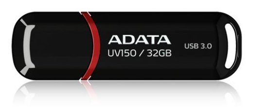 MEMORY DRIVE FLASH USB3.1 32GB/BLACK AUV150-32G-RBK ADATA