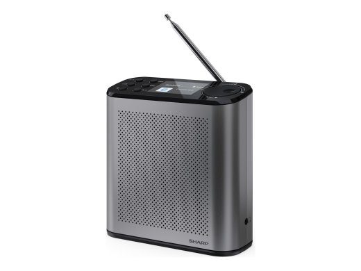 Sharp OSAKA Nešiojamas skaitmeninis radijas DR-P530(GY) USB prievadas Bluetooth FM radijas Belaidis ryšys
