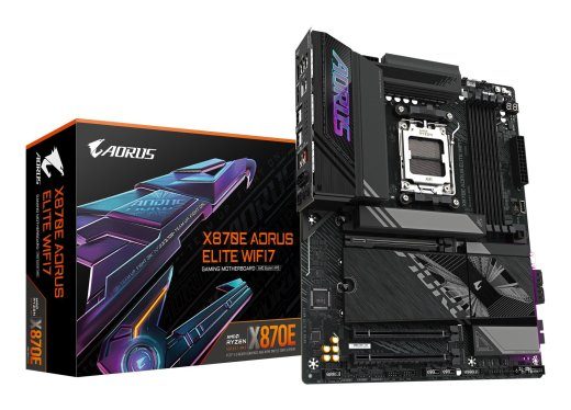 EEMALUPLAAT GIGABYTE AMD X870E SAM5 ATX Memory DDR5 Memory slots 4 1xPCI-Express 3.0 4x 1xPCI-Express 4.0 4x 1xPCI-Express 5.0 16x 4xM.2 1xHDMI 4xUSB